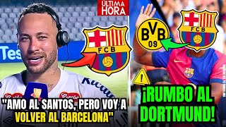 💥¿NEYMAR VOLVIENDO AL FC BARCELONA ? EL PLAN DEL CRACK BRASILEÑO SALE A LA LUZ| SANCION A FERMIN