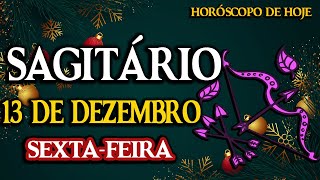 💥𝐓𝐮𝐝𝐨 𝐯𝐚𝐢 𝐦𝐮𝐝𝐚𝐫 𝐧𝐚 𝐬𝐮𝐚 𝐯𝐢𝐝𝐚😍😎Sagitário♐ 13 de Dezembro 2024| Horóscopo de hoje