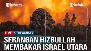 🔴VIRAL NEWS: Wilayah Israel Utara Terbakar Usai Puluhan Rudal & Roket Hizbullah Menyerang Balik