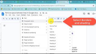 How to Add a Dotted Line in Google Docs (1 min video)