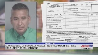 Man arrested in Lexington accused of sexually assaulting child multiple times
