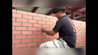 【清水磚工法】療癒的砌磚過程 Bricklaying looks healing PART1｜《磚薪藝術工坊》