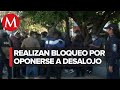 Vecinos bloquean calzada de Tlalpan, alcaldía Benito Juárez