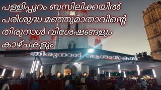 പള്ളിപ്പുറം ബസിലിക്കയിൽ പരിശുദ്ധ മഞ്ഞുമാതാവിന്റെ തിരുനാൾ കാഴ്ചകളും വിശേഷങ്ങളും