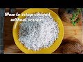 HOW TO SCRAP COCONUT WITHOUT SCRAPPER - GRATE COCONUT USING GRINDER/BLENDER  #39