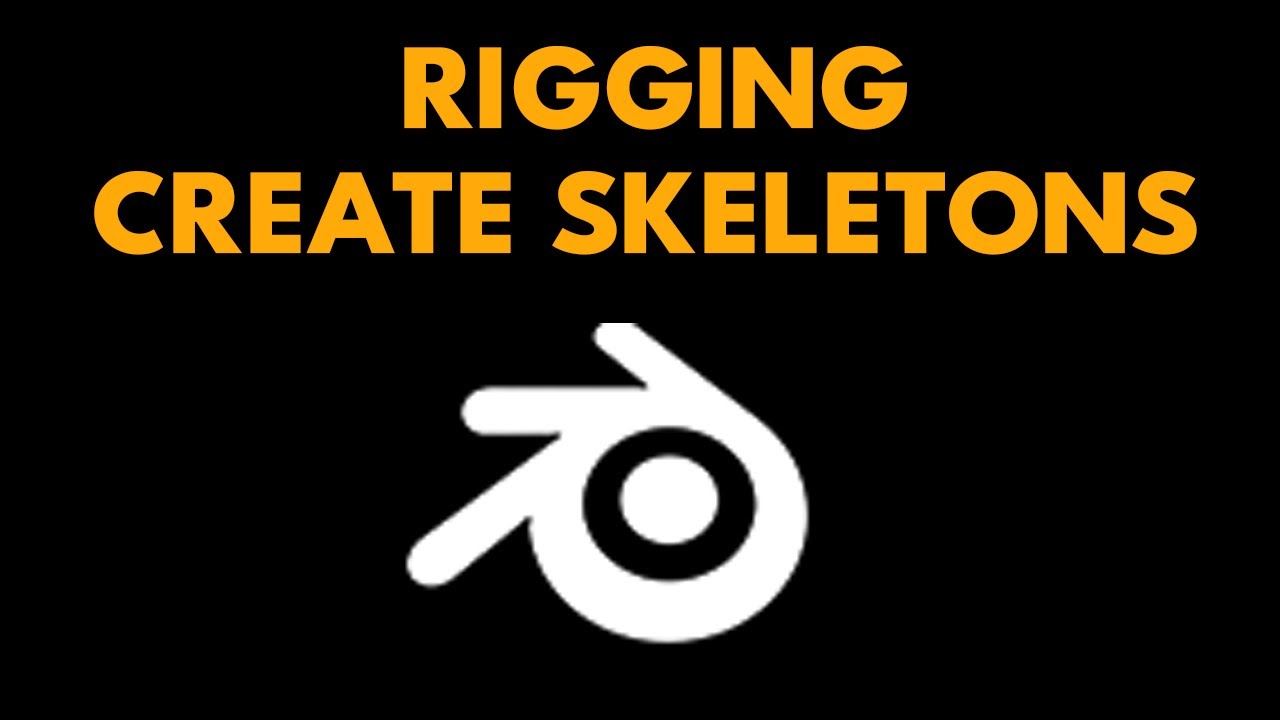 Blender Rigging Create Character Skeletons Youtube