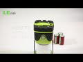 Lighting EVER 1000LM Battery Powered LED Camping Lantern