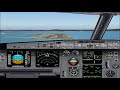 approach u0026 landing kobe rjbe rwy 09 神戸空港