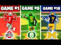 Getting A WIN With Every BIG10 Team In ONE Video!