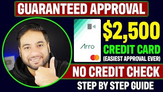 Get This $2,500 Credit Card With No Credit Check At All | GUARANTEED APPROVAL | Step By Step Guide