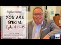 You Are Special •|• Pastor Daisok •|• New Hope Ministry International