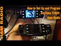 AnyTone 778UV Mobile Ham Radio: How to Set Up and Program.