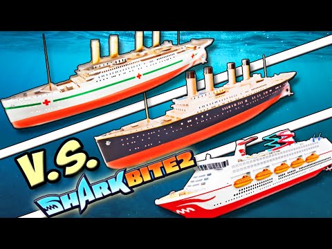 Titanic & Britannic VS Cruise Ship – HONEST REVIEW Sharkbite 2