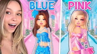 ONE COLOR ONLY CHALLENGE in Dress to Impress