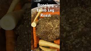 “Boneless Lamb Leg Roast” #bonelesslambleg #lambleg #lambroast