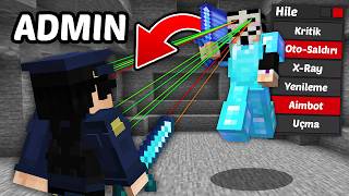 Minecraft Sunucumda HİLE ile Yetkilileri TROLLEDİM!