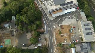 空から見る新庁舎周辺道路3