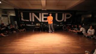 2014 LINE UP SEASON 1. - FREESTYLE 1vs1 BATTLE JUDGE SHOW - HOZIN (REALMARVELOUS / DⅱZ )