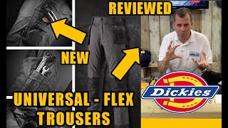 The Dickies FLEX Universal Holster Trousers and Lead In Flex Trousers