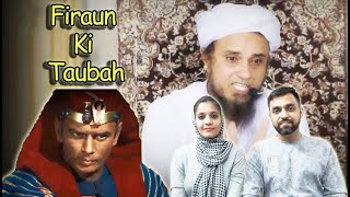 Firaun Ki Taubah Bayan By Mufti Tariq Masood Reaction By Indian Couple