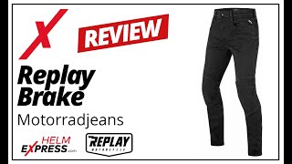 Replay Brake Motorradjeans / Kevlarjeans [Produktvorstellung] | Helmexpress.com