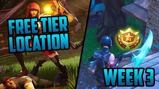 season 6 week 3 secret battle star location free tier - 3 fortnite free tier