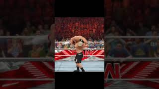 WWE 2k23 Brock Lesnar Hits F5 To Cody Rhodes 😱 #shorts #shortvideo #viralvideo