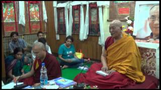 Buddhist Psychology | Ven. Geshe Yeshe Thabkhe la | Day 1 | 23May2014 | Tibet House