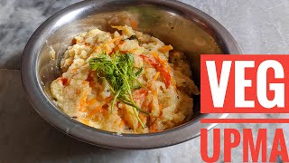 veg upma recipe without onion and garlic || upma recipe || ভেগা উপমা রেসিপি