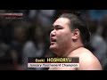 sumo technique the 3 way playoff that made hoshoryu a yokozuna