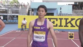 106 Justin Gatlin wins 100m at Seiko Golden GP Kawasaki 2016 HD