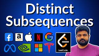 Distinct Subsequences: 115 - meta interview question