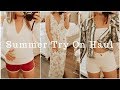 Summer Try On Haul: Forever 21, Zara, Urban Outfitters ll Amanda Louise