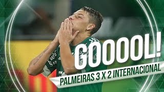 GOLS - Palmeiras 3 x 2 Internacional - Copa do Brasil 2015