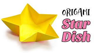 Origami Star Dish / Bowl Instructions - Paper Kawaii