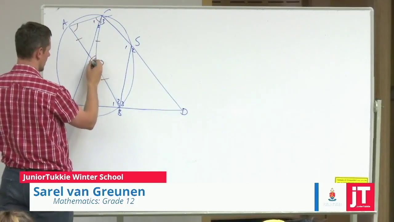 Grade 12 Mathematics - Exam Type Question 1 - Euclidean Geometry - YouTube