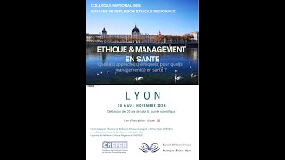 05 - Quelles perpectives pour l'éthique et le management - Table ronde