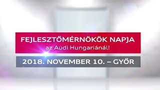 Fejlesztőmérnökök Napja - 2018. november 10.