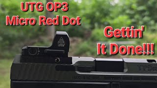 UTG Pro OP3 Micro Red Dot.. Full Review