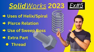 Exercise 5 Solidworks 2023 Solidworks Tutorial For B Doovi Exercise 5 Solidworks 2023 Solidworks Tutorial For B Doovi