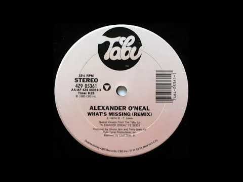 Alexander O'Neal What's Missing Extended Remix 1985 - YouTube