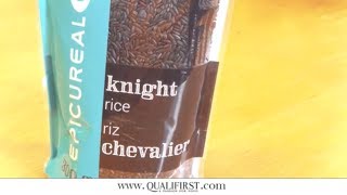 What's a Nutritionally Rich \u0026 Beautiful Rice? Epicureal Knight Rice | Qualifirst Questions