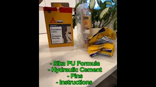 Sika Fix crack repair