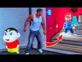 🤯SHIN-CHAN FRANKLIN  CHUCKY💥#gaming#cilvantuboys#gtav