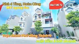 Bán Nhà Dĩ An | Trục chính kinh doanh | 4 Tầng Tân Cổ Điển | Kế bên Làng Đại Học Quốc Gia HCM