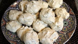 Meringues with Walnuts (Gluten Free Cookies) Recipe - CookingWithAlia - Episode 189