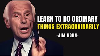 Success is Doing Ordinary Things Extraordinarily Well - Jim Rohn Motivation
