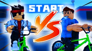 MATÝSEK A TÁTA ZAVODNÍ NA KOLE !! @bozi (Bike of Hell - ROBLOX)