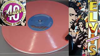 Fever - Elvis Presley 1960 Color Pink Vinyl Disk 12" Longplay 33upm Printed in England