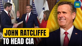 John Ratcliffe sworn in as new CIA director after confirmation from U.S. Senate | N18G